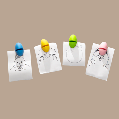 Pack of 4 Magnetic Beaks for PoooliPrinter L1 & L2 Instant HD