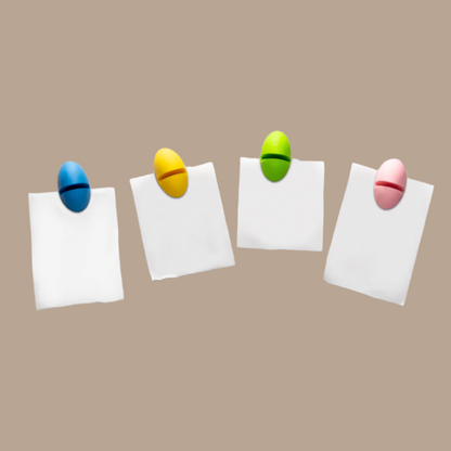 Pack of 4 Magnetic Beaks for PoooliPrinter L1 & L2 Instant HD