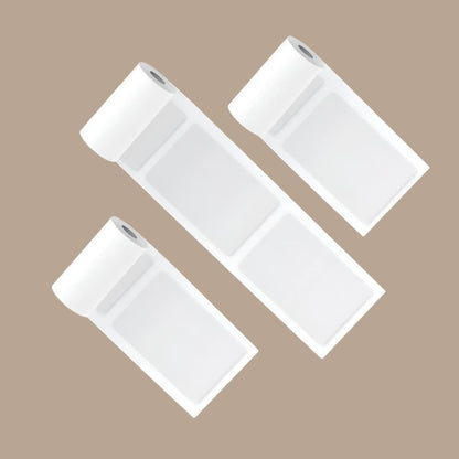 PoooliPaper White Sticky Labels 3 Rolls
