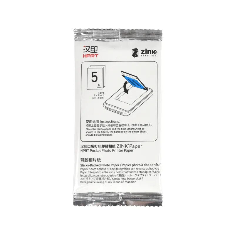 PoooliPrint MT53 Color Photo Printer + FREE Pack of 5 Photos Refill ✨