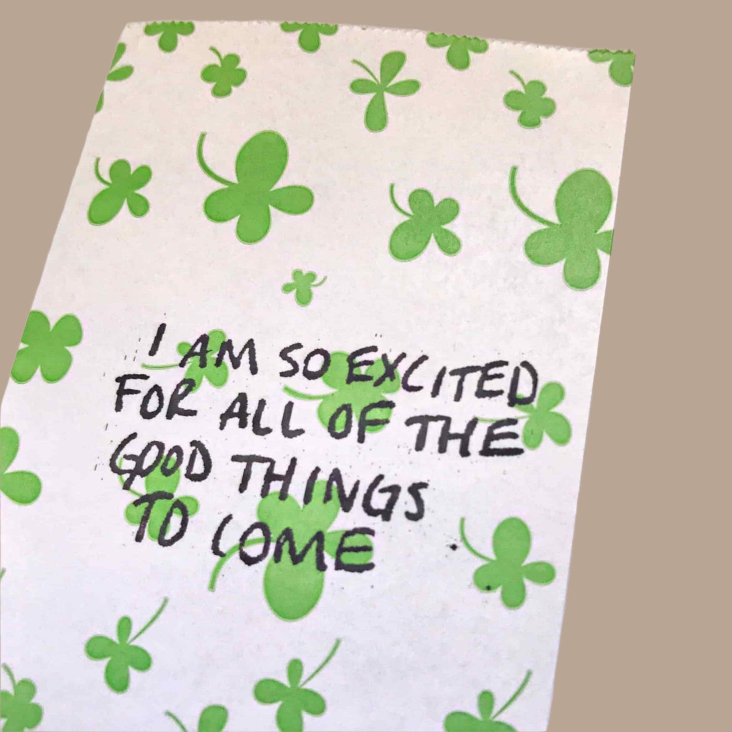 PoooliCreators Clover Leaves Sticky Paper 3 Rolls