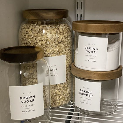 PoooliPaper White Sticky Labels 3 Rolls