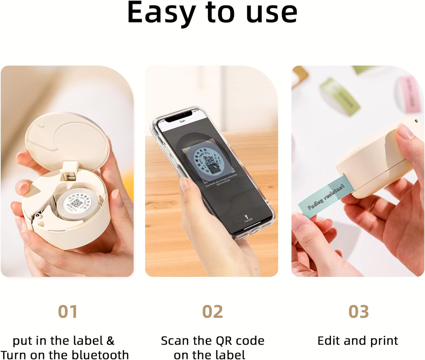 PoooliPrint Label Printer + 5 FREE Label Rolls ✨