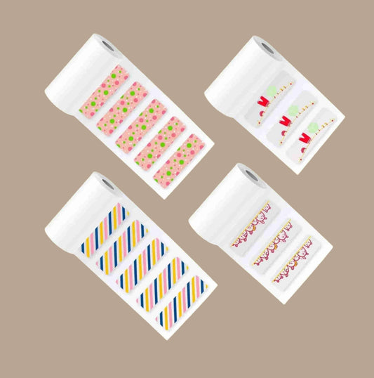 PoooliCreators Sticky Fantasy Labels 4 Rolls